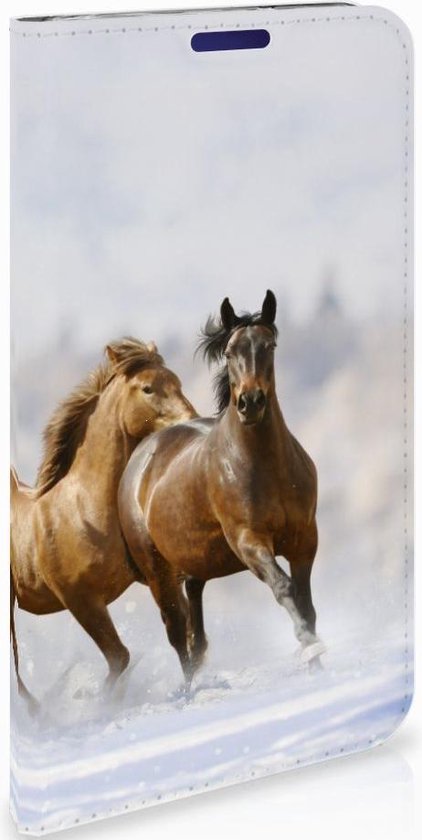 Samsung Galaxy S10e Uniek Standcase Case Paarden