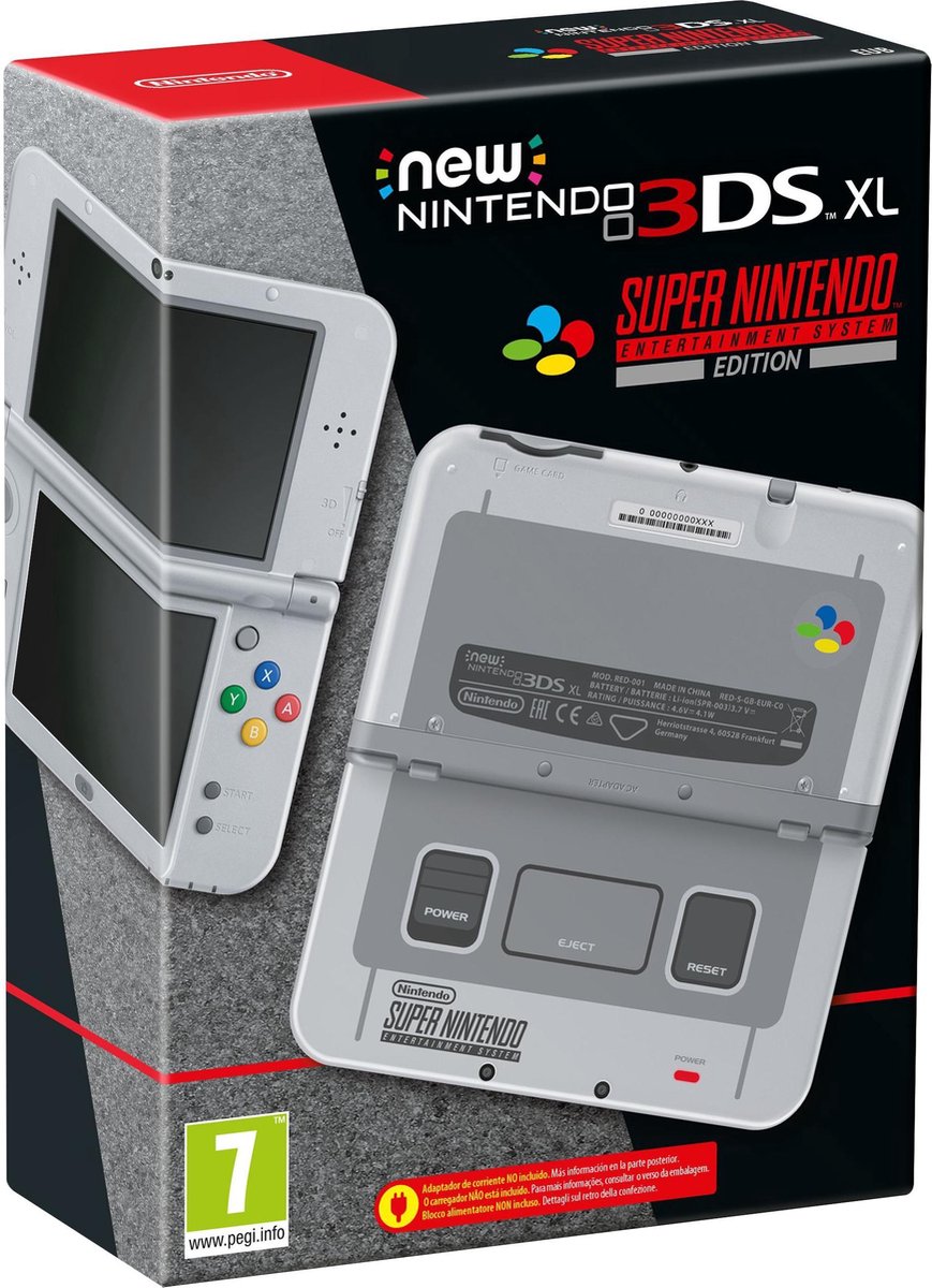 Korting Consulaat lucht New Nintendo 3DS XL Console - SNES Edition | bol.com