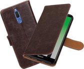 BestCases - Huawei Mate 10 Lite Pull-Up booktype hoesje Mocca