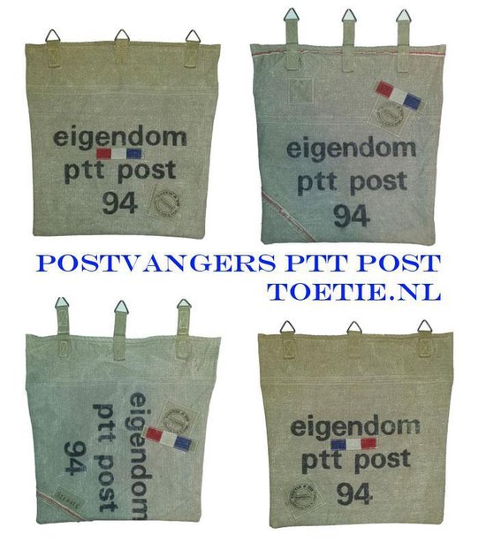 Toetie & Zo Postvanger PTT Post, postopvangzak, opberger, brievenbus,  handgemaakt | bol.com
