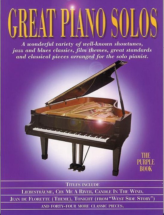 Great Piano Solos - cover