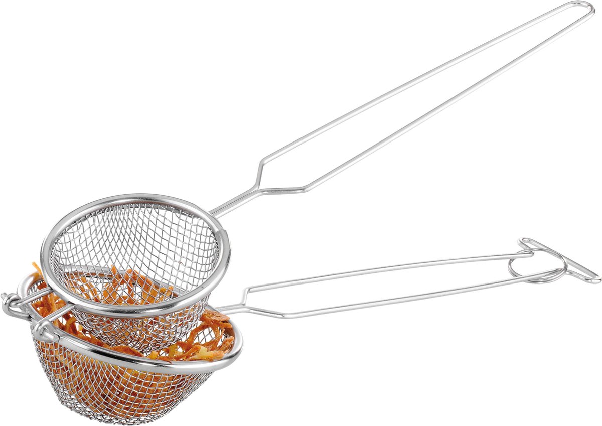 GEFU Frituurmandje - RVS - 8 cm