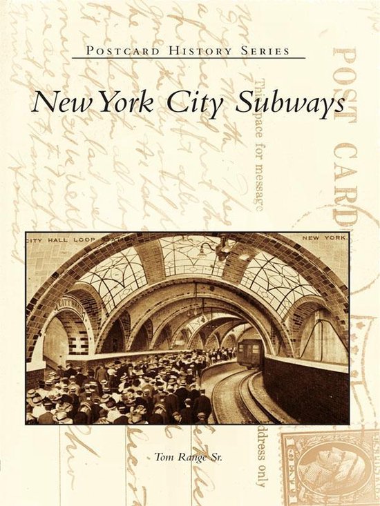 Postcard History Series - New York City Subways - cover