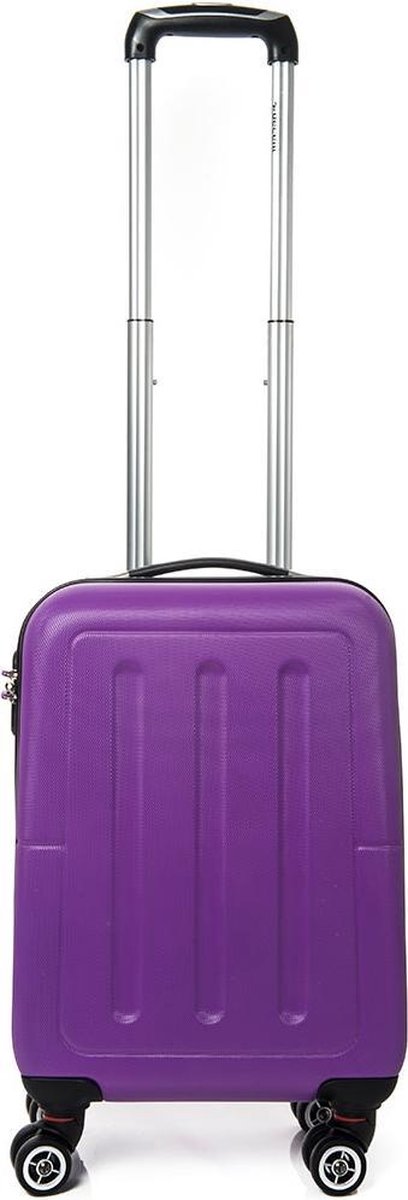 Decent Neon Fix Handbagage Koffer - 55 cm - Paars
