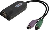 Tripp Lite 0DT60002 tussenstuk voor kabels USB PS/2 Zwart