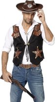 Cowboy vestje voor heren 52-54 (L/XL)