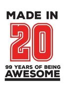 Made In 20 99 Years Of Being Awesome