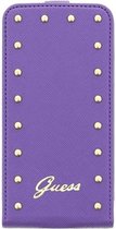 Guess Galaxy S5 Studded Collection Flip Case Purple