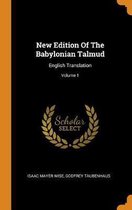 New Edition of the Babylonian Talmud