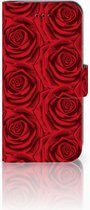 Book Case iPhone 7 | 8 | SE 2020 | SE 2022 Hoesje Red Roses