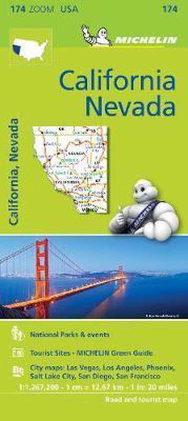 California N関ada Zoom Map 174 - cover