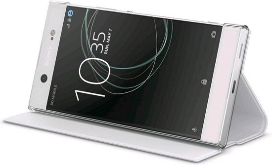 Sony flip cover style - wit - voor Sony Xperia XA1 Ultra | bol.com