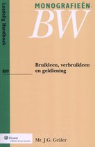 Monografieen BW B89 - Bruikleen, verbruikleen en geldlening