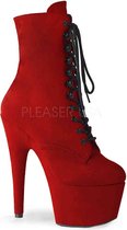 Pleaser Enkellaars -36 Shoes- ADORE-1020FS Rood