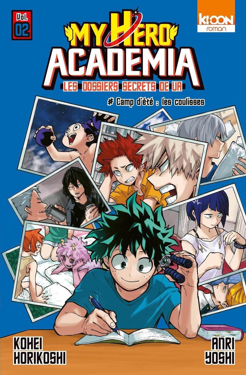 My Hero Academia Team up Mission Tome 3 Date De Sortie Roman My Hero Academia Les dossiers secrets de UA T02 Camp d'été : les coulisses... | bol.com