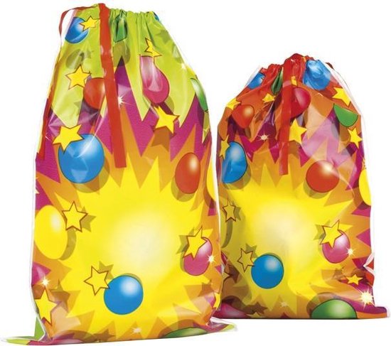 Marine Haringen goud Feestzakjes Party Balls - 6 stuks - 23x15cm | Uitdeelzakjes - Verjaardag  zakjes -... | bol.com