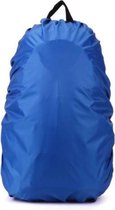 Blauwe 35 Liter Travelbag - Regenhoes - Rugzak Cover - Backpack Beschermhoes - Uniseks