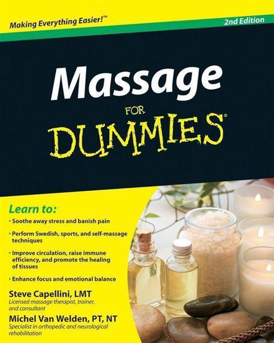 Massage For Dummies - cover