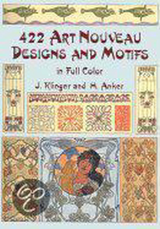 422 Art Nouveau Designs And Motiffs