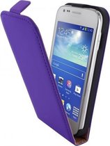 Mobiparts - Paarse premium flipcase - Samsung Galaxy Ace 3