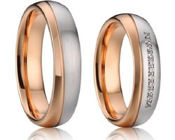 Jonline Prachtige Ringen voor hem en haar | Trouwringen |Relatieringen | Vriendschapsringen|Titanium