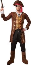 dressforfun - Herenkostuum zeeroverkoning XL - verkleedkleding kostuum halloween verkleden feestkleding carnavalskleding carnaval feestkledij partykleding - 301787