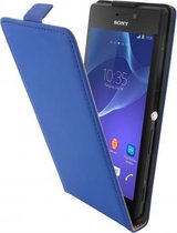 Mobiparts - premium flipcase - Sony Xperia M2 - blauw