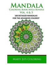 Mandala Coloring Book Mega Bundle Vol. 4 & 5