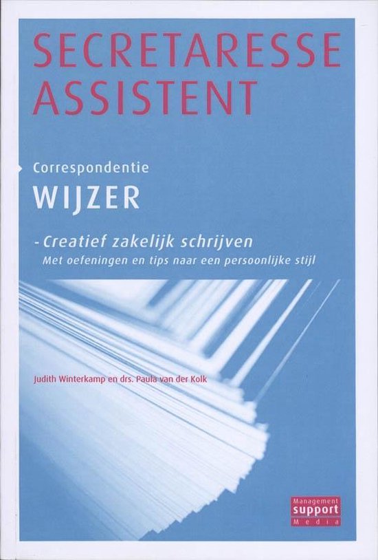 Secretaresse Assistent Wijzer Creatief zakelijk schrijven Correspondentie wijzer