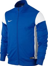 Nike Academy 14 Sideline Knit Jacket Kinderen - Royal Blue / White | Maat: 164