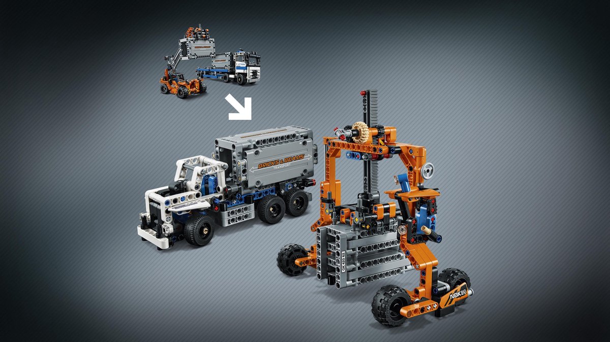 Achat Lego Technic 42062 · Le transport du conteneur · 8 ans et + • Migros