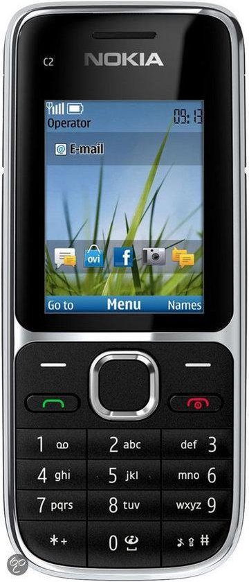 Nokia C2-01 - Zwart