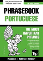 English-Portuguese phrasebook and 1500-word dictionary