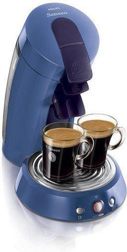 tijdschrift Wedstrijd Brullen Philips Senseo Original Koffiepadapparaat HD7820/70 - DeLuxe Blauw | bol.com
