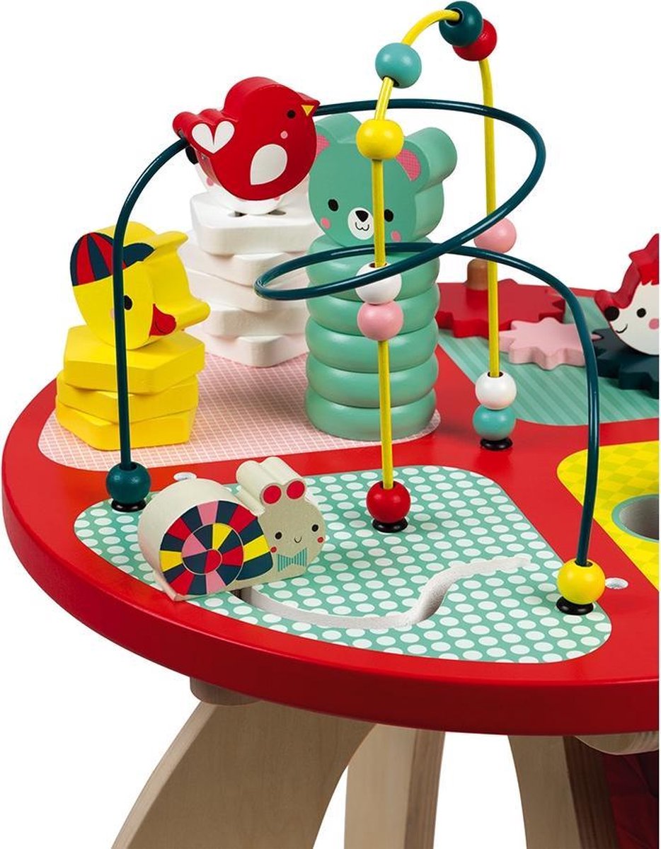 Janod - Houten Activiteitentafel - Baby forest — afbeelding 7