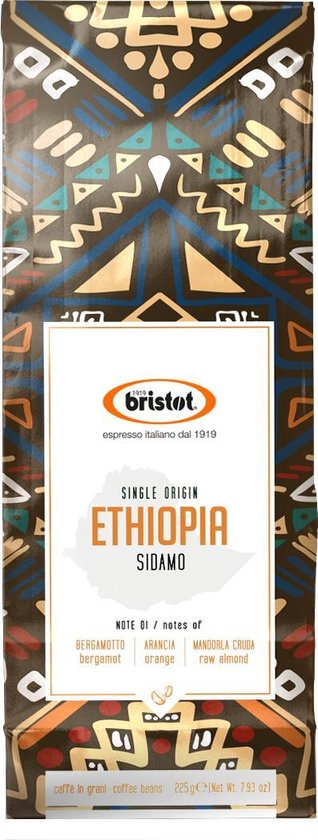 Bristot Ethiopia Sidamo single origin koffiebonen - 225 gram