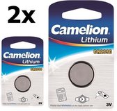 2 Stuks - Camelion CR2330 3V Lithium batterij