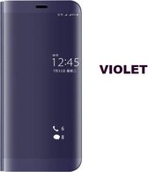 Clear View Stand Cover voor de Huawei P10 _ Violet