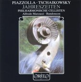 Alfredo Marcucci, Philharmonische Cellisten - Piazzolla/Tschaikowsky: Die Jahreszeiten (CD)