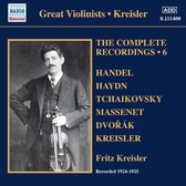 Fritz Kreisler - The Complete Recordings, Vol. 6 (CD)