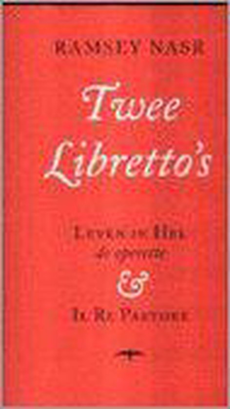 Cover van het boek 'Twee libretto's' van Ramsey Nasr