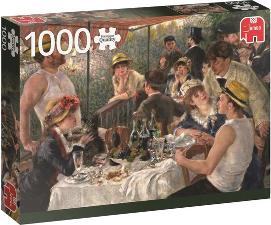 Jumbo Premium Collection Puzzel Renoir De Lunch van de Roeiers