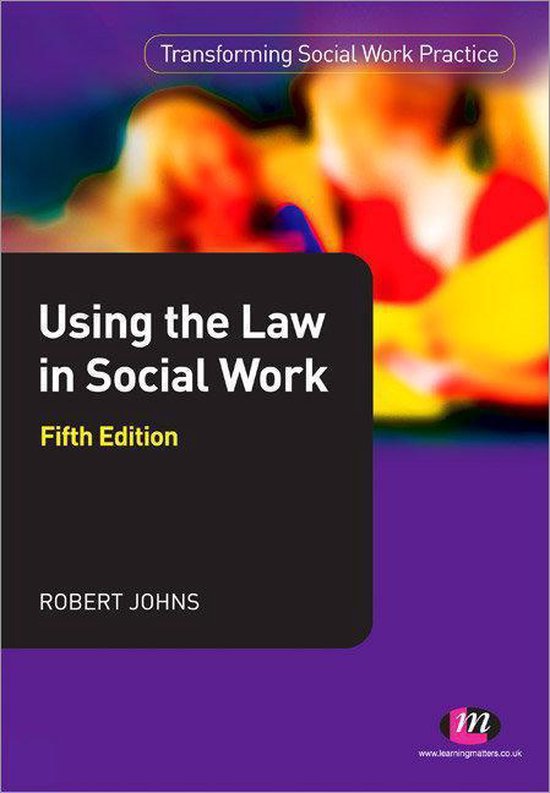 Using the Law in Social Work - cover