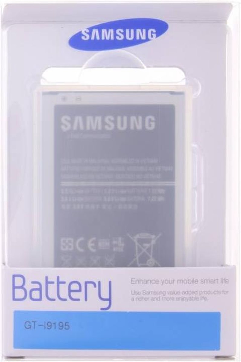 Samsung batterij - wit - voor Samsung I9195 Galaxy S4 Mini | bol.com