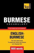 American English Collection- Burmese vocabulary for English speakers - 9000 words