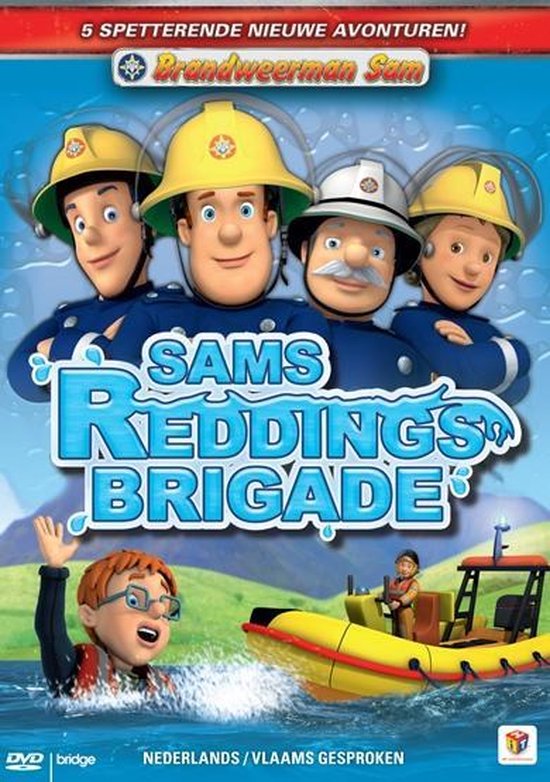 Cover van de film 'Brandweerman Sam - Sams Reddingsbrigade'