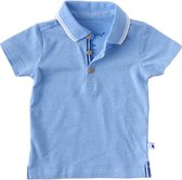 Little Label Jongens Poloshirt - ocean blue melee