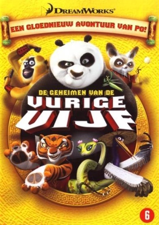 Kung Fu Panda - Geheimen Van De Vurige Vijf