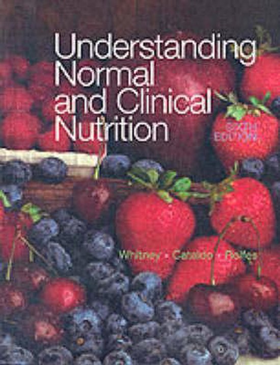 Understanding Normal and Clinical Nutrition - cover