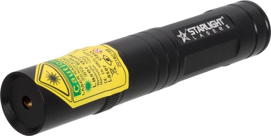 Starlight lasers® G2 Professionele Groene Laserpen | Inclusief oplaadbare 16340 batterij en 16340 oplader